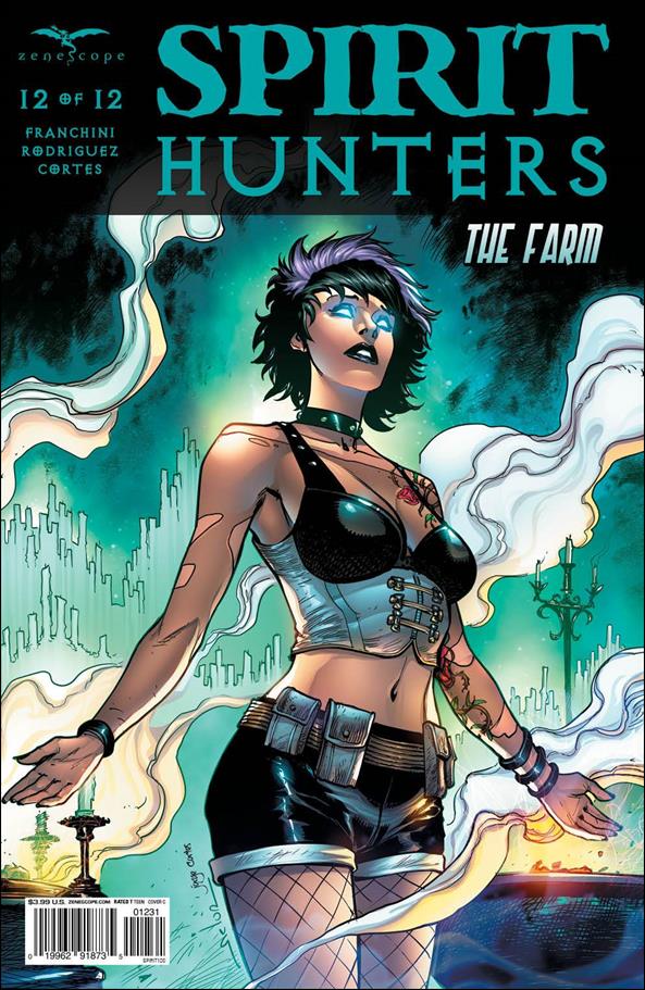 Spirit Hunters issue 12-C Andrea Meloni Cover