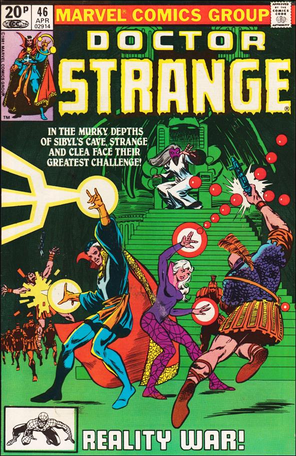 Doctor Strange (1974) issue 46-B UK Price Cover