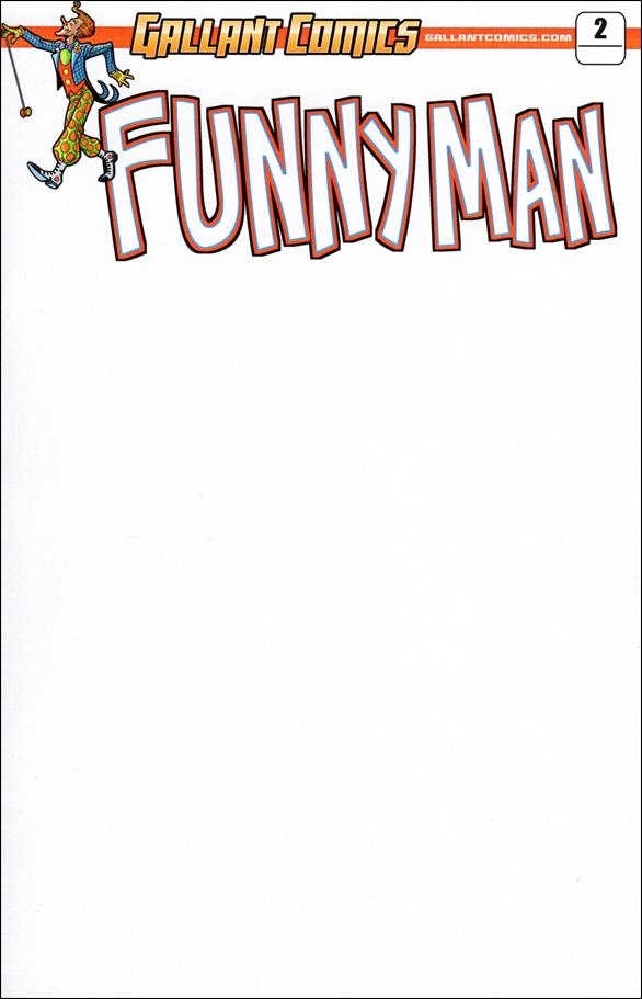 Funnyman: The Cult of Seth issue 2-E Blank/Sketch Cover