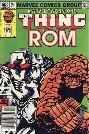 Marvel Two-in-One (1974) issue 99-B Newsstand Cover