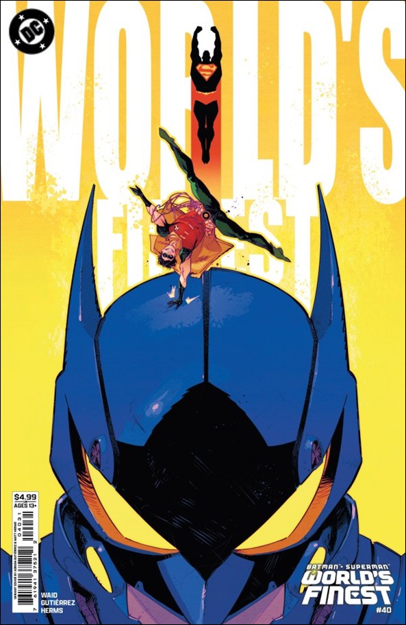 Batman/Superman: World's Finest issue 40-C Adrián Gutiérrez Cardstock Cover