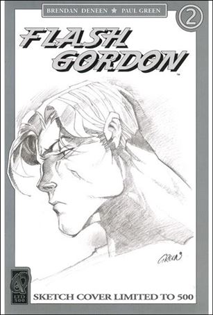 Flash Gordon (2008) issue 2-C Sketch Cover 1/500