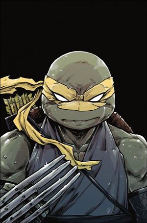 Teenage Mutant Ninja Turtles (2011) issue 97-F M. Dialynas Conquest Comics Black Cover 1/250
