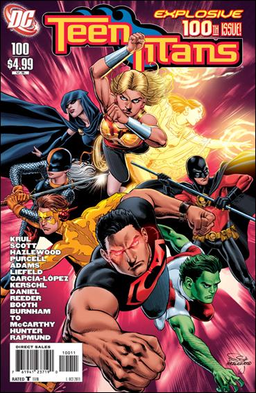 Teen Titans (2003) issue 100 Nicola Scott Cover