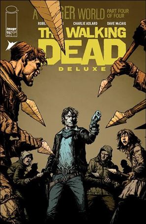 Walking Dead Deluxe issue 96 David Finch Cardstock Cover