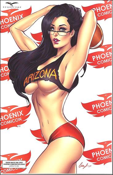 Grimm Fairy Tales Presents Snow White 10th Anniversary Special issue 1-D Elias Chatzoudis Phoenix Comicon Cover 1/250