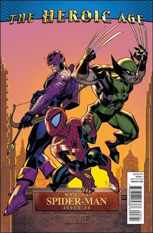 Web of Spider-Man (2009) issue 8-B Brian Stelfreeze 1:15 