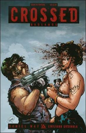 Crossed: Badlands issue 45-C Torture Cover