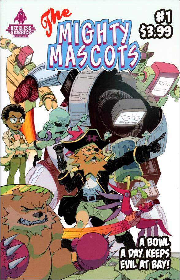 Mighty Mascots issue 1 Reckless Sidekick Productions Edition