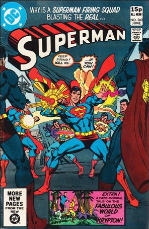 Superman (1939) issue 360-B UK Price Cover