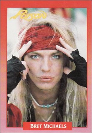 Rock Cards (Base Set) card 111 Bret Michaels