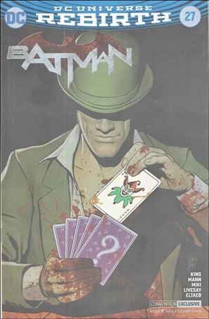 Batman (2016) issue 27-C Mikel Janin FOIL Convention Exclusive Cover