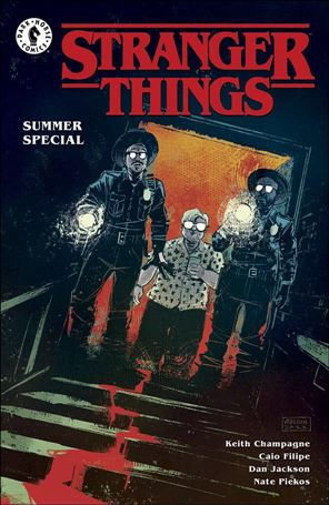 Stranger Things Summer Special issue One Shot-B Heather Vaughan Cover