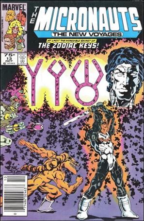 Micronauts (1984) issue 13-B Canadian Price Cover