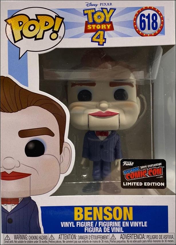 POP! Disney figure 618 Benson NYCC 2019