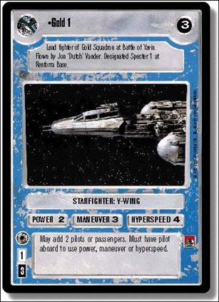 Star Wars: Premiere Limited (Base Set) card 303 Gold 1