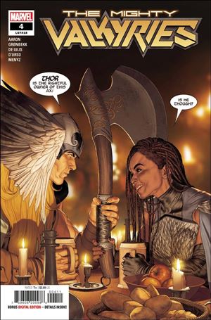 Mighty Valkyries issue 4 Mattia de Iulis Cover