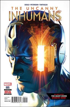 Uncanny Inhumans issue 5 Brandon Peterson Cover