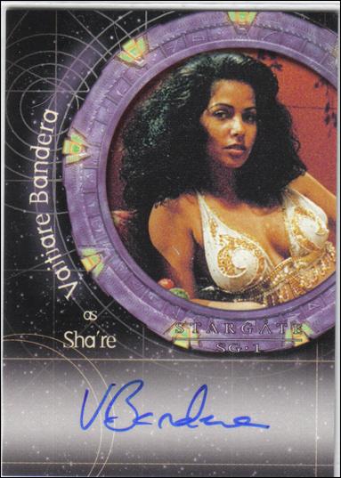 Stargate SG-1 Premiere (Autograph Subset) card A5 Vaitiare Bandera as Sha're