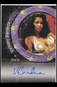 Stargate SG-1 Premiere (Autograph Subset) card A5 Vaitiare Bandera as Sha're