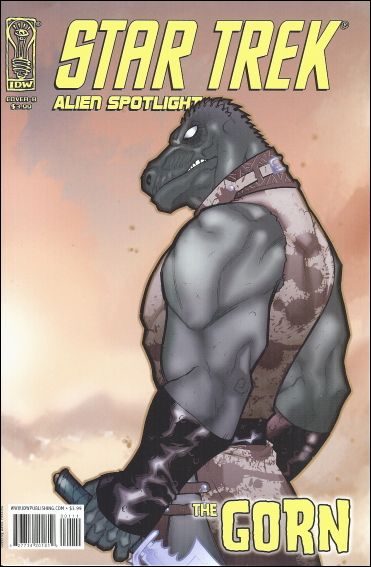 Star Trek: Alien Spotlight: Gorn issue 1-B David Messina Cover