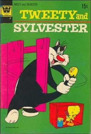 Tweety and Sylvester (1963) issue 26-B Whitman Cover
