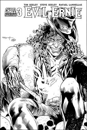 Evil Ernie (2014) issue 3-E Ardian Syaf 1:20 Black & White Cover