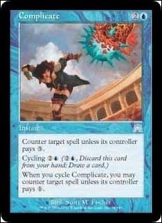 Magic the Gathering: Onslaught (Base Set) card 76 Complicate