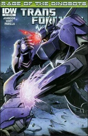 Transformers Prime: Rage of the Dinobots issue 4-B Nick Roche 1:10 Cover
