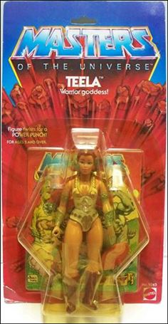Masters of the Universe (Original Series) Basic Action Figures figure 8 Teela (Red Boots)