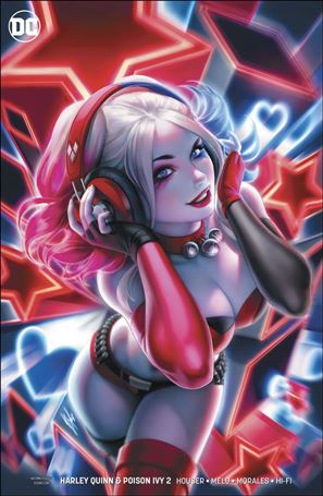 Harley Quinn and Poison Ivy issue 2-B Warren Louw Harley Quinn Cardstock Cover