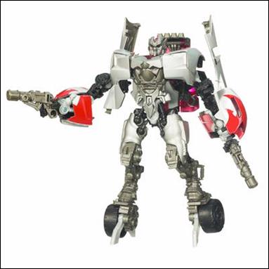 Transformers: Hunt for the Decepticons (Deluxe Class) figure 10-B Sidearm Sideswipe - Loose