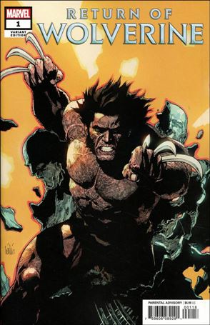 Return of Wolverine issue 1-N Leinil Francis Yu 1:25 Cover
