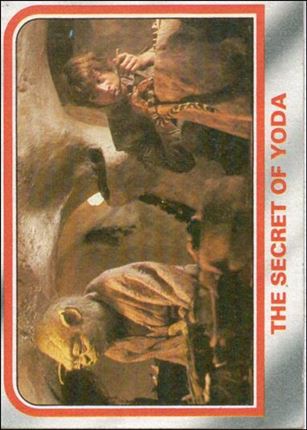 Star Wars: The Empire Strikes Back: Series 1 (Base Set) card 63 The Secret of Yoda