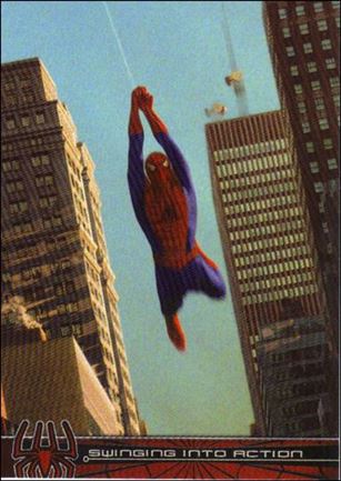 Spider-Man: The Movie (Base Set) card 39 Swinging Into Action