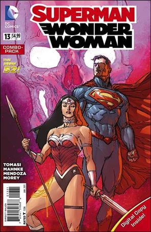 Superman/Wonder Woman issue 13-C Unbagged Doug Mahnke Cover Combo Pack