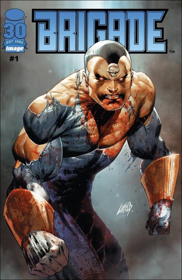 Brigade: Remastered issue 1 Rob Liefeld Cover 