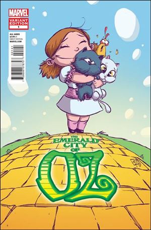 Emerald City of Oz issue 1-D Skottie Young 