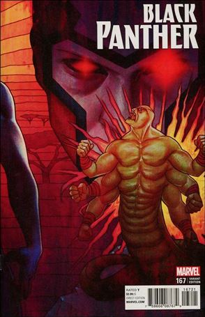 Black Panther (1977) issue 167-B Jenny Frison Connecting Cover