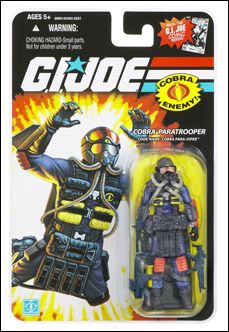 G.I. Joe 25th Anniversary Basic 3 3/4" Action Figures figure 61 Cobra Paratrooper