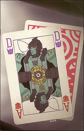 Transformers Spotlight issue nn18-C Doubledealer - Nick Roche 1:10 Virgin Cover