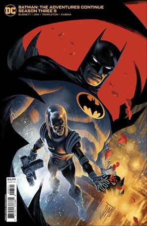 Batman: The Adventures Continue Season Three issue 5-C Francis Manapul Villain Cardstock Cover