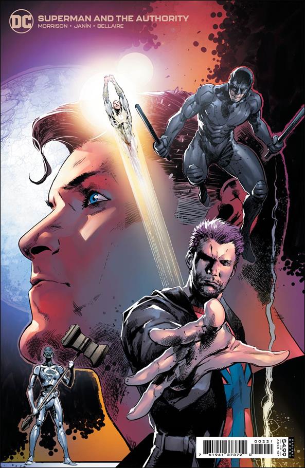 Superman and the Authority issue 2-B Trevor Hairsine Cardstock Cover