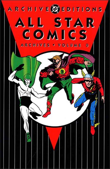 All Star Comics Archives issue 0 Dust Jacket
