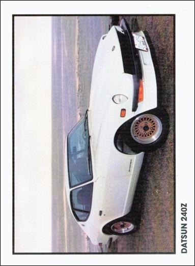 Sports Cars (1989)  (Base Set) card 11 Datsun 240Z