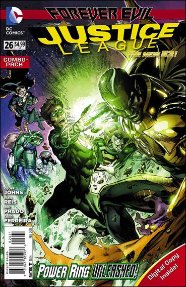 Justice League (2011) issue 26-C Unbagged Ivan Reis Cover Combo Pack