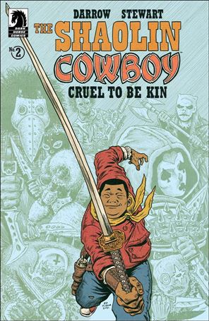 Shaolin Cowboy: Cruel to be Kin issue 2-C Ed Piskor Cover