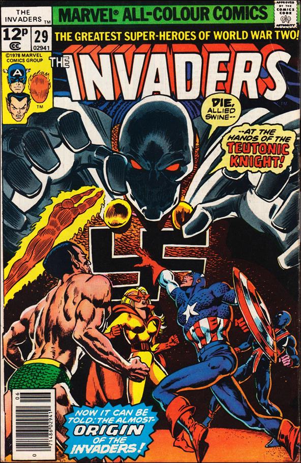Invaders (1975) issue 29-B UK Price Cover