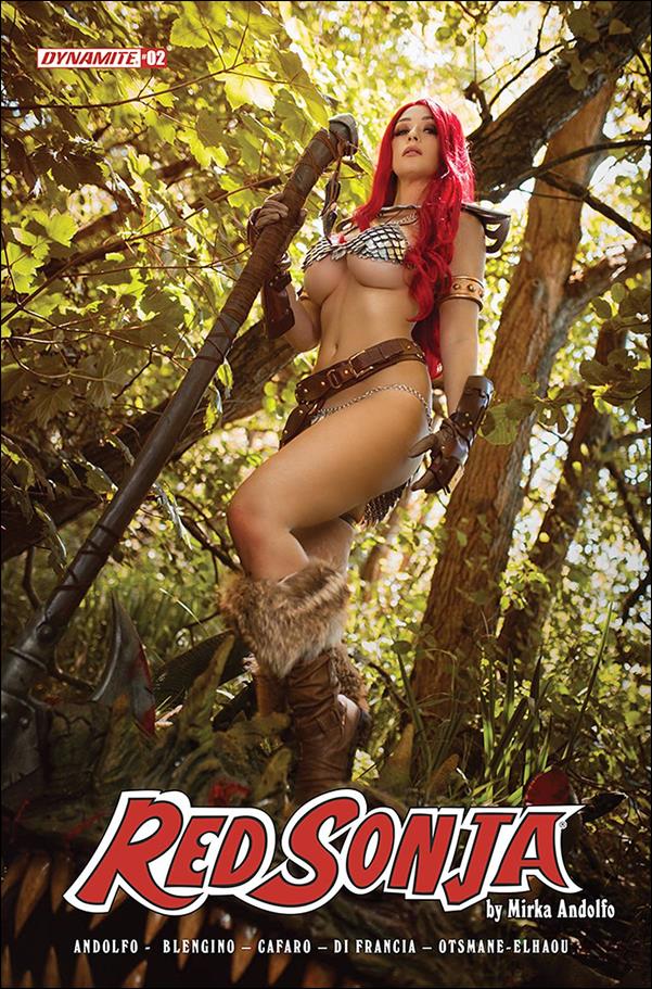 Red Sonja (2021) issue 2-E Cosplay Photo Cover