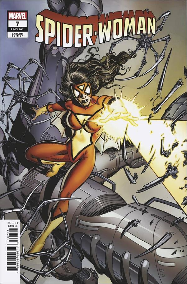 Spider-Woman (2020) issue 7-C George Perez 1:50 Hidden Gem Cover
